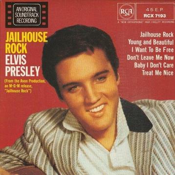 Elvis Presley - Jailhouse Rock  (EP) (Vinylsingle)