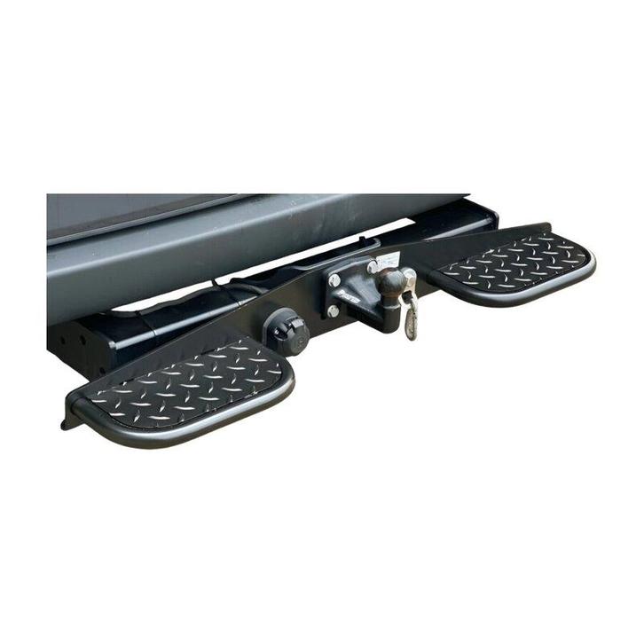 Achteropstap / opstaptrede zwart voor aan de trekhaak, Auto diversen, Auto-accessoires, Ophalen of Verzenden