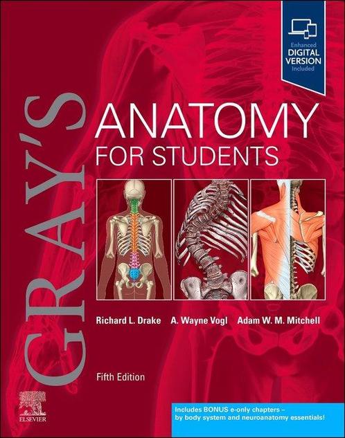 9780323934237 Grays Anatomy for Students | Tweedehands, Boeken, Studieboeken en Cursussen, Zo goed als nieuw, Verzenden
