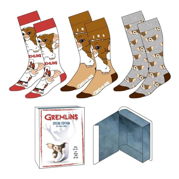 Gremlins Socks 3-Pack 36-43, Verzamelen, Film en Tv, Nieuw, Ophalen of Verzenden