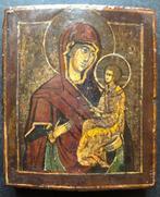 Icoon - Moeder van God van Tichvin - Hout, Antiek en Kunst