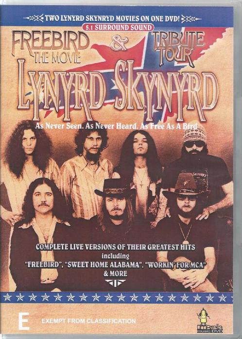 dvd - Lynyrd Skynyrd - Freebird - The Movie &amp; Tribute..., Cd's en Dvd's, Dvd's | Overige Dvd's, Zo goed als nieuw, Verzenden