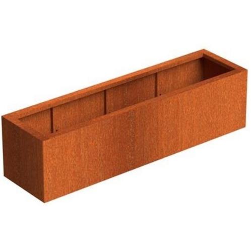 Ivara Plantenbak Cortenstaal (L)150 x (B)40 cm - (L)150 x (B, Tuin en Terras, Planten | Tuinplanten, Ophalen of Verzenden