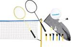 Scatch Volleybal- en Badmintonset - met Net, Rackets, Shuttl, Sport en Fitness, Badminton, Zo goed als nieuw, Verzenden