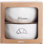 Gusta Kom Enjoyables – Set van 2 Schaaltjes met Croissa..., Verzenden, Nieuw