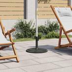 vidaXL Parasolvoet 45x45x30 cm gietijzer groen, Tuin en Terras, Verzenden, Nieuw, Minder dan 1 meter, Parasolvoet