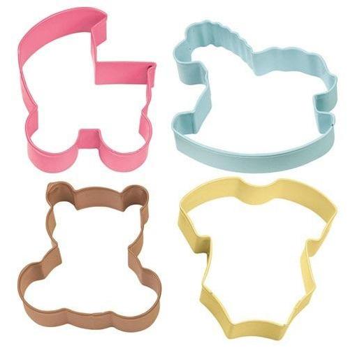 Wilton Uitstekerset Baby Thema 4 stuks, Hobby en Vrije tijd, Taarten en Cupcakes maken, Nieuw, Verzenden