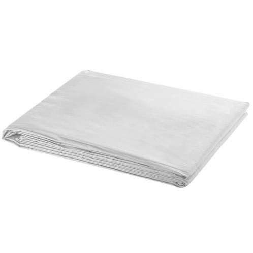 vidaXL Achtergrond zonder standaard 300x300 cm katoen wit, Audio, Tv en Foto, Fotografie | Fotostudio en Toebehoren, Nieuw, Verzenden