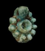 Oud-Egyptisch Fleurvormige amulet - toplaag turkoois -