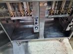 Bertoss 2 pans gasfriteuse 2x 15L aardgas, Ophalen of Verzenden, Gebruikt