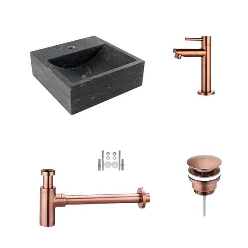 Sani Royal Fonteinset Hardstenen Square met Kraan,, Tuin en Terras, Waterpartijen en Fonteinen