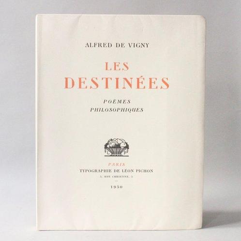 Alfred de Vigny - Les Destinées - 1930, Antiek en Kunst, Antiek | Boeken en Bijbels