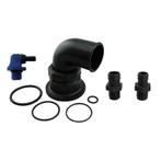 Aansluit-/vulset 50 mm Bocht voor Ercole/Sogliola Brandstoft, Ophalen of Verzenden, Nieuw