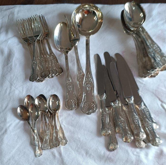 Bestekset (43) - Verzilverd, Antiek en Kunst, Antiek | Meubels | Tafels