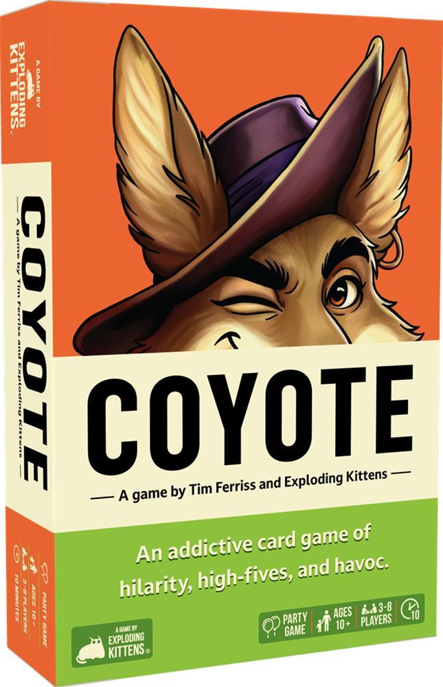 Coyote - Card Game (Engelse versie) | Exploding Kittens -, Hobby en Vrije tijd, Gezelschapsspellen | Kaartspellen, Nieuw, Verzenden