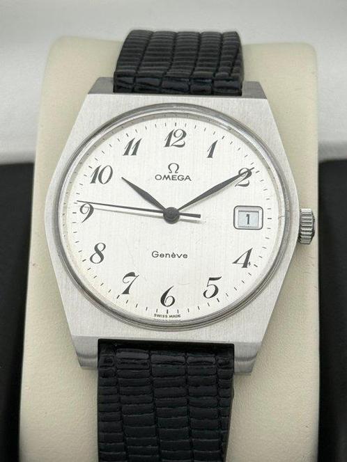 Omega - Zonder Minimumprijs - Arabic Numerals Geneve Cal.613, Sieraden, Tassen en Uiterlijk, Horloges | Heren