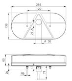 Jokon Achterlicht L621 Rem/ Knipper/ Kenteken/ Mist/, Caravans en Kamperen, Ophalen of Verzenden, Nieuw