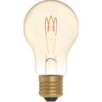 LED Lamp E27 goud - Vintage design - Dimbaar extra warm wit, Verzenden, Nieuw