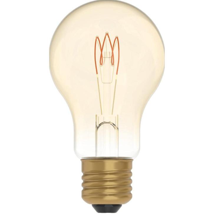 LED Lamp E27 goud - Vintage design - Dimbaar extra warm wit, Huis en Inrichting, Lampen | Overige, Nieuw, Verzenden
