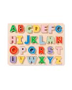 HEMA Inlegpuzzel letters hout 22x29.4, Kinderen en Baby's, Speelgoed | Houten speelgoed, Verzenden, Nieuw