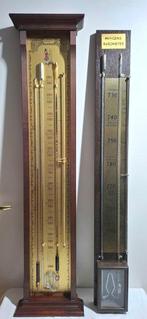 Huygens Contra-barometer (2) - Glas, Hout - thermometer en, Antiek en Kunst