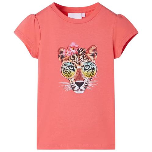 vidaXL Kindershirt 104 koraalkleurig, Kinderen en Baby's, Kinderkleding | Overige, Nieuw, Verzenden