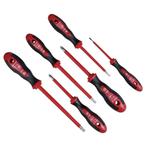 Haupa Schroevendraaier 1000V set - 6-delig  - Rood, Verzenden, Nieuw