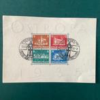 Duitse Rijk 1935 - Ostropa blok met stempel Koningsberg -, Gestempeld