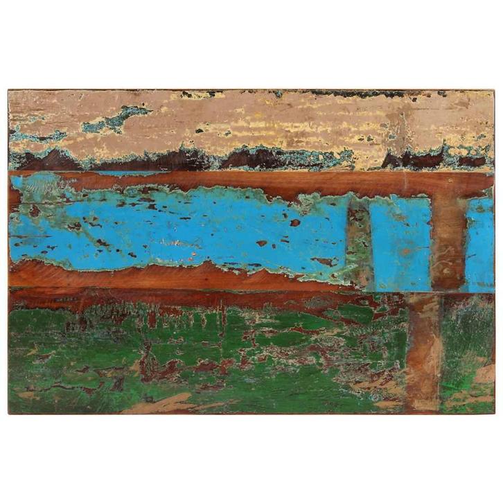 vidaXL Tafelblad rechthoekig 25-27 mm 60x90 cm massief, Huis en Inrichting, Tafels | Eettafels, Nieuw, Verzenden