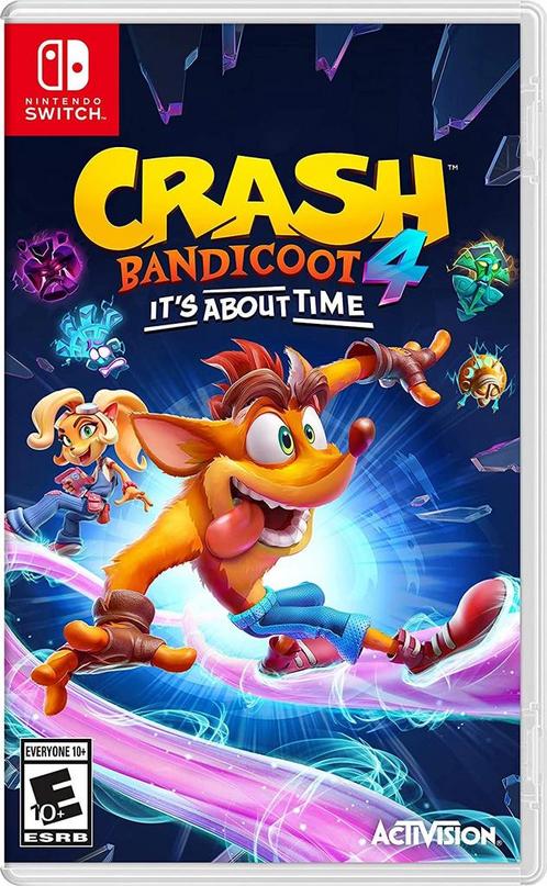 Crash Bandicoot 4 Its About Time (Nintendo Switch), Spelcomputers en Games, Games | Nintendo Switch, Gebruikt, Vanaf 3 jaar, Verzenden