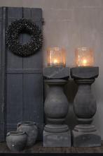 Aura Peeperkorn massieve baluster kandelaar Beau, Huis en Inrichting, Woonaccessoires | Kandelaars en Kaarsen, Ophalen of Verzenden