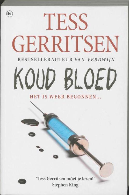 Koud bloed 9789044330373 Tess Gerritsen, Boeken, Thrillers, Gelezen, Verzenden