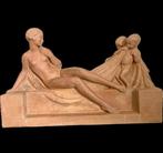 Art Deco - Louis Botinelly - sculptuur, Suzanne au Bain - 58