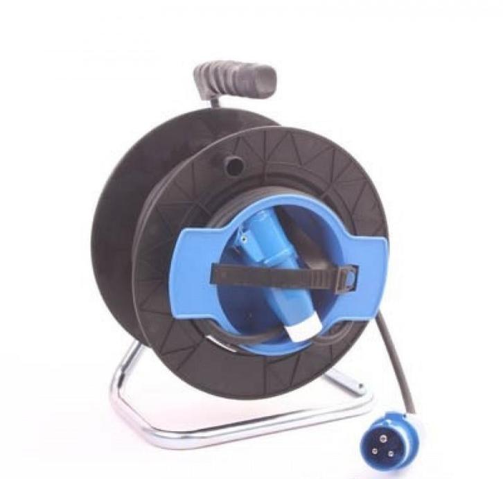 Kabelhaspel 20mtr. CEE neopreen, Caravans en Kamperen, Camper-accessoires, Nieuw, Ophalen of Verzenden