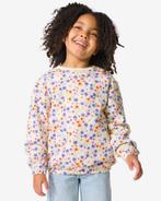 HEMA Kindertrui bloemen gebroken wit, Verzenden, Nieuw