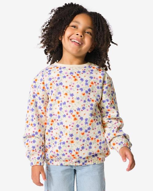 HEMA Kindertrui bloemen gebroken wit, Kinderen en Baby's, Kinderkleding | Overige, Nieuw, Verzenden