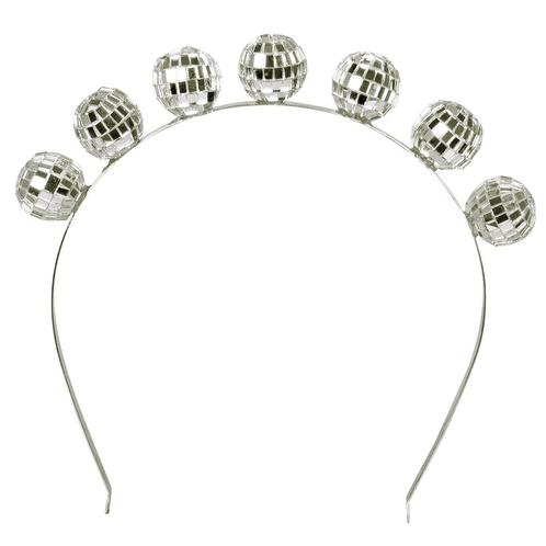 Tiara Disco met Discoballen, Hobby en Vrije tijd, Feestartikelen, Nieuw, Ophalen of Verzenden