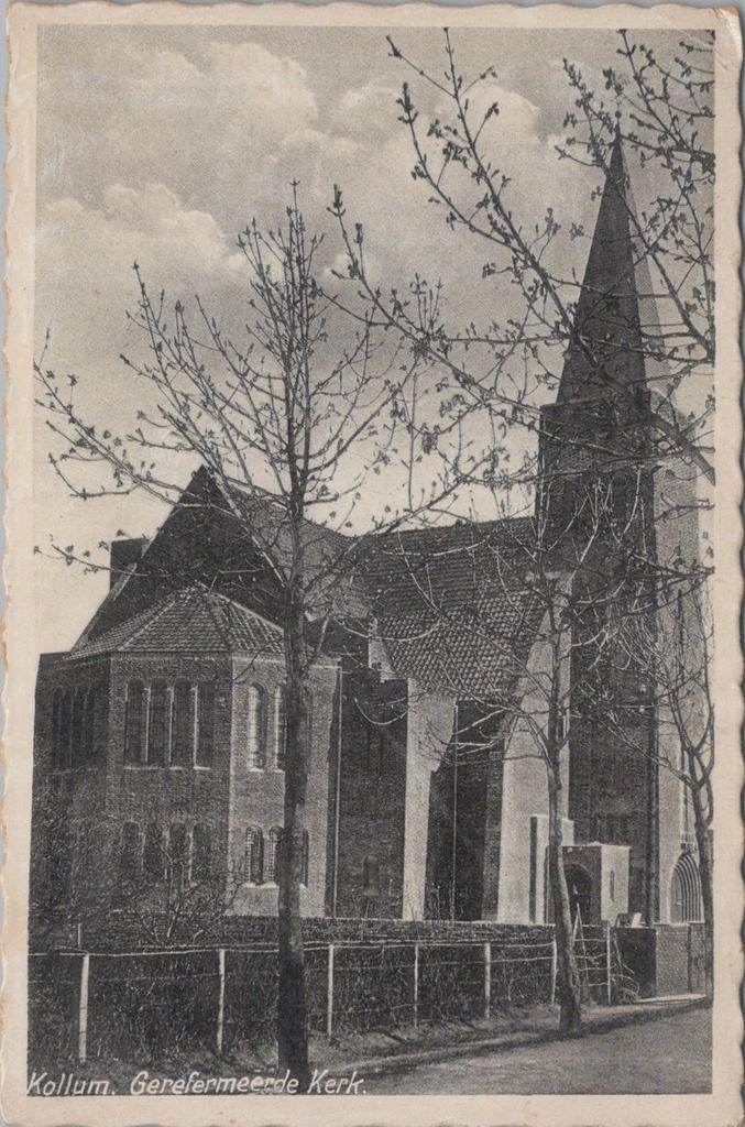 KOLLUM - Gereformeerde Kerk, Verzamelen, Ansichtkaarten | Nederland