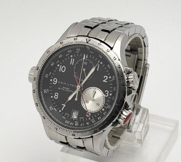 Hamilton - Khaki Aviation ETO Chronograph - Zonder, Sieraden, Tassen en Uiterlijk, Horloges | Heren