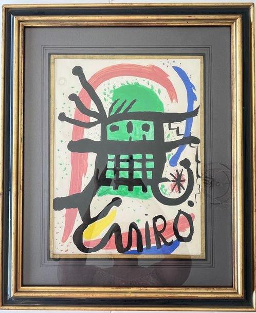 Joan Miro (1893-1983) - Loeuvre gravé Musée Mandet à Riom, Antiek en Kunst, Antiek | Overige Antiek