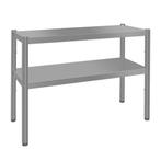 GGM Gastro | Bovenste plank ECO - 1000x370mm - met 2 etages, Verzenden, Nieuw in verpakking