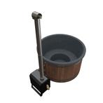 Welltub - Hottub Premium 1600 Thermowood met externe kachel, Verzenden, Nieuw
