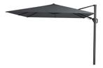 Platinum Challenger parasol T2 - 3x3 m. - Antraciet, Nieuw, Zweefparasol, Verzenden, Kantelbaar