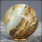 Zeldzame natuurlijke blauwe opalenkogel uit Peru- 228.64 g