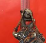 Dhokra-vrouwenbeeldje - Messing - India - Eind 20e eeuw, Antiek en Kunst, Kunst | Niet-Westerse kunst