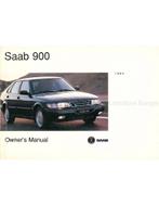 1994 SAAB 900 INSTRUCTIEBOEKJE ENGELS, Auto diversen, Handleidingen en Instructieboekjes
