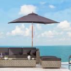 TRUUSK Parasol, Opvouwbare Tuinparasol, Strandparasol, 3-tra, Tuin en Terras, Parasols, Verzenden, Nieuw