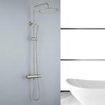 Regendouche BWS Exclusive 30 cm met Staafhanddouche 304 RVS, Doe-het-zelf en Verbouw, Sanitair, Ophalen of Verzenden, Nieuw, Kraan