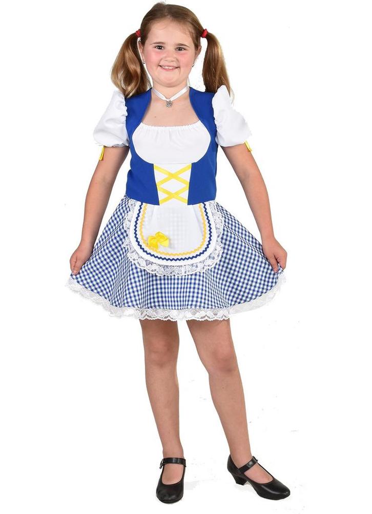 Dirndl Meisjes Oktoberfest, Kleding | Dames, Carnavalskleding en Feestkleding, Nieuw, Ophalen of Verzenden