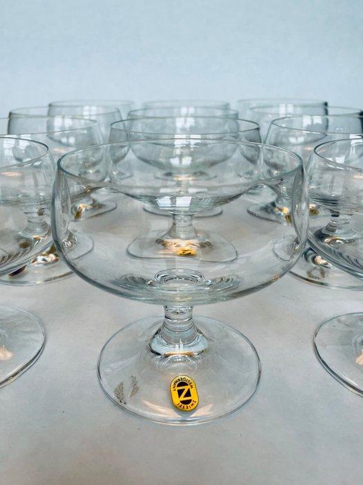 Zwiesel - West Germany - Drankservies (12) - Glas -, Antiek en Kunst, Curiosa en Brocante